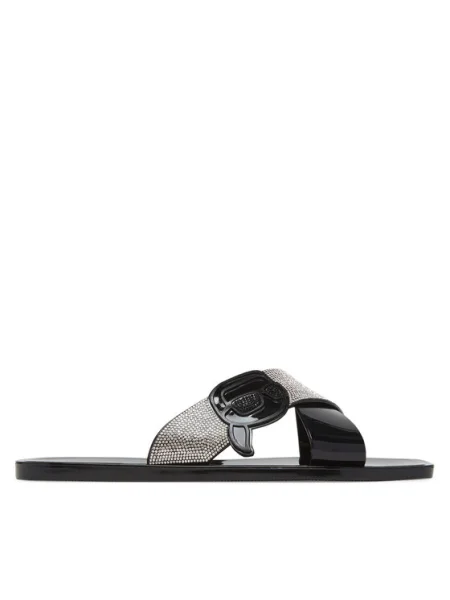 KARL LAGERFELD Papucs Jelly fekete