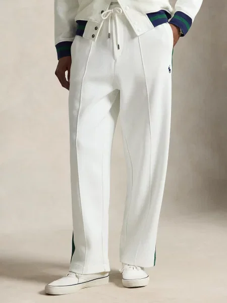 Polo Ralph Lauren Nohavice námornícka modrá / zelená biela