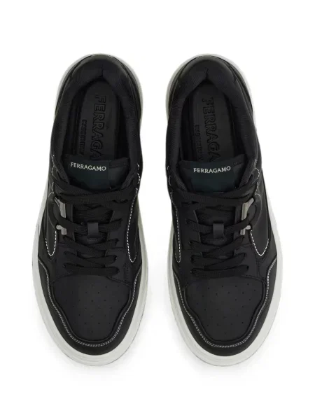Sneakerși Ferragamo negru