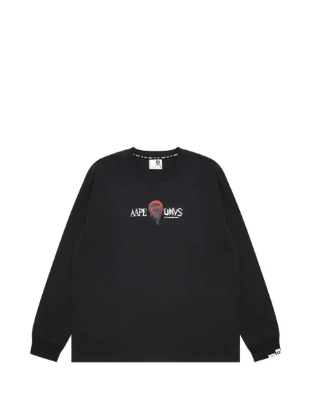 Pulover Aape By A Bathing Ape cu imagine negru