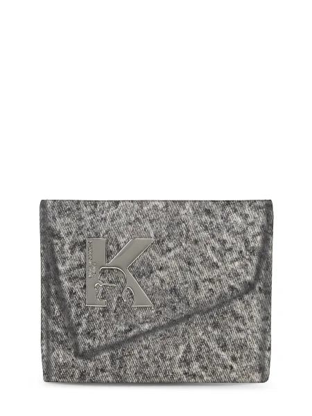KARL LAGERFELD JEANS Pénztárcák szürke fekete