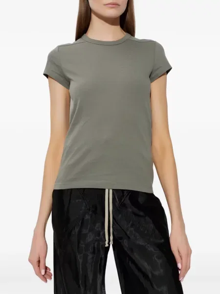 Tricou Rick Owens scurt gri
