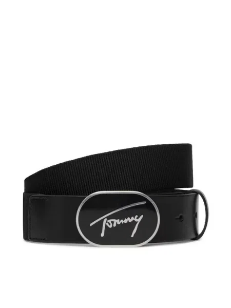 Remen Tommy Jeans crna