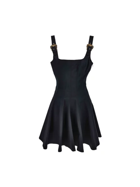 Sukienka jeansowa Versace Jeans Couture czarna