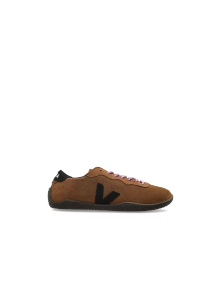 Sneakersy Veja zamszowe brązowe