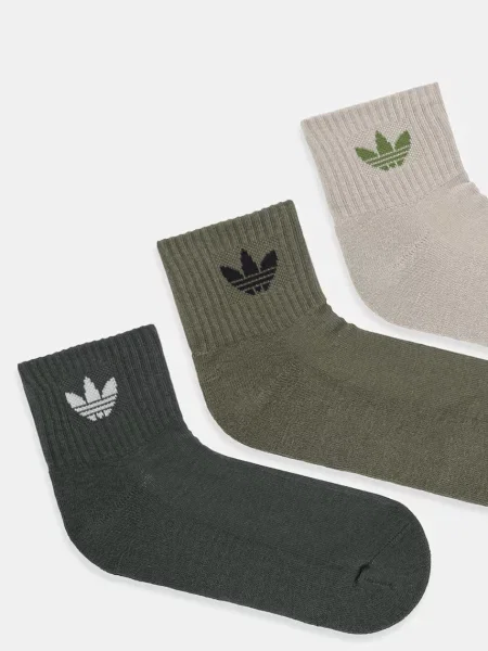 Носки Adidas Originals зеленые