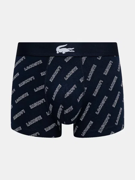 Lacoste boxerky pánske s elastanom sivá
