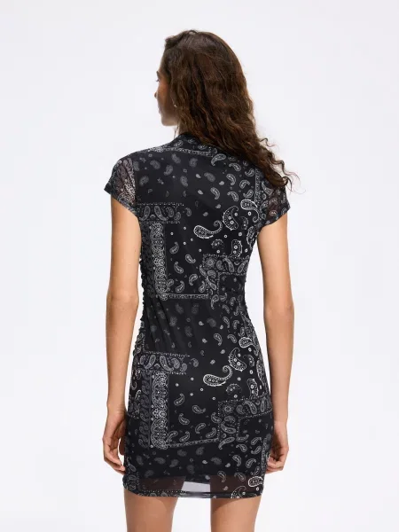 Платье мини Reserved с принтом