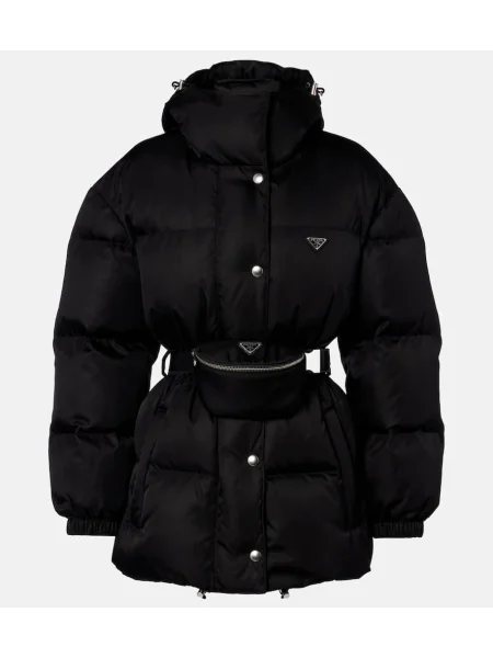 Kurtka puchowa Prada czarna