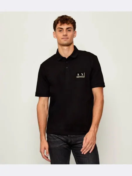 Armani Exchange Polo negru