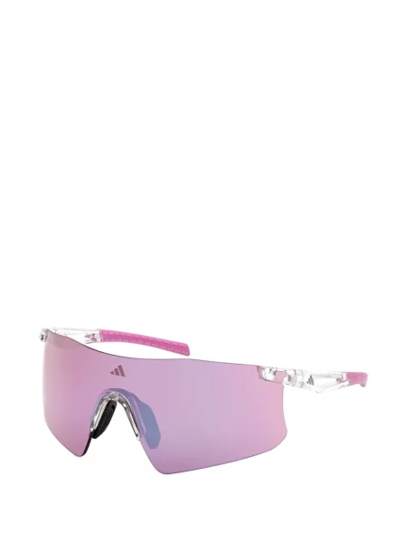 Trčanje bokserice Adidas s V-izrezom od jersey crna