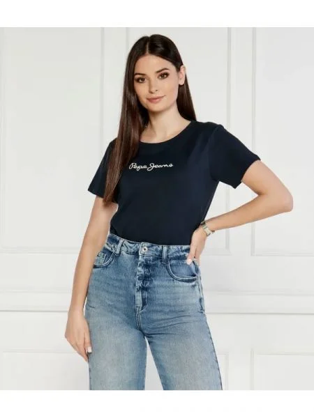 Pepe Jeans London Póló LORETTE kék