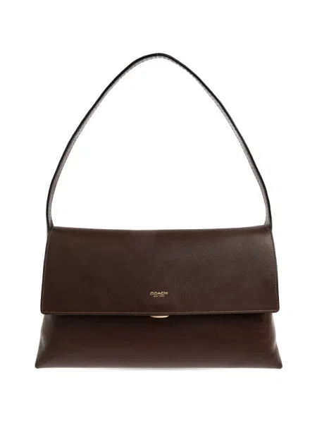 Geantă de mână Coach din piele maro