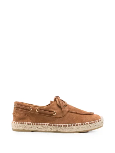 Espadrile Bally din piele de căprioară maro