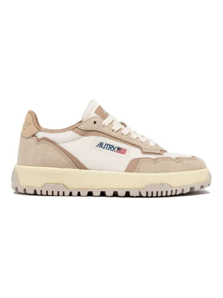 Sneakersy Autry skórzane beżowe