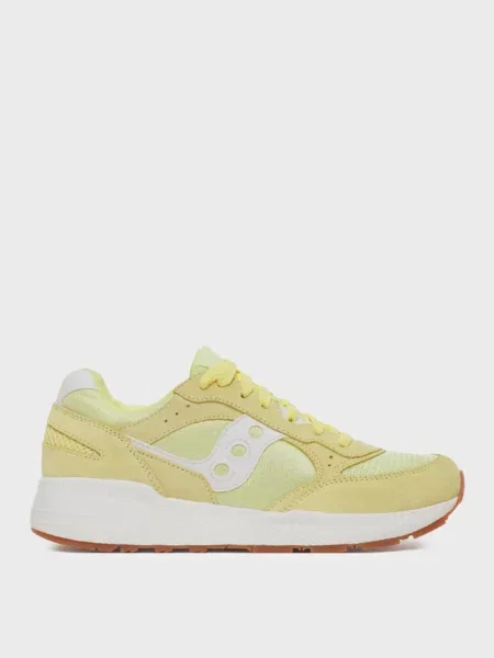 Замшеві кросівки Saucony жовті