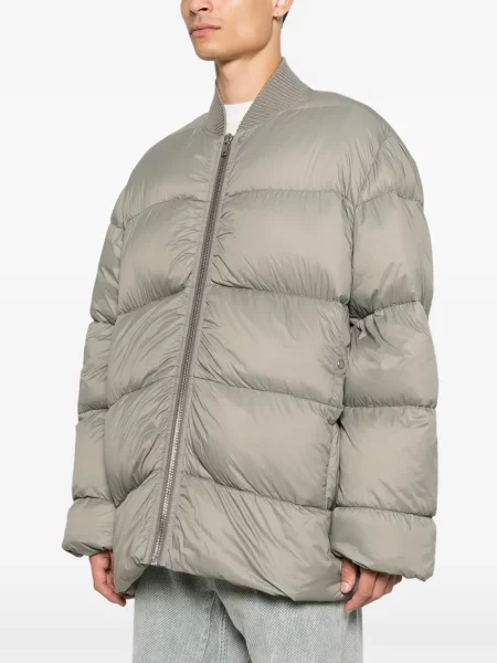 Matlasat geacă Rick Owens gri