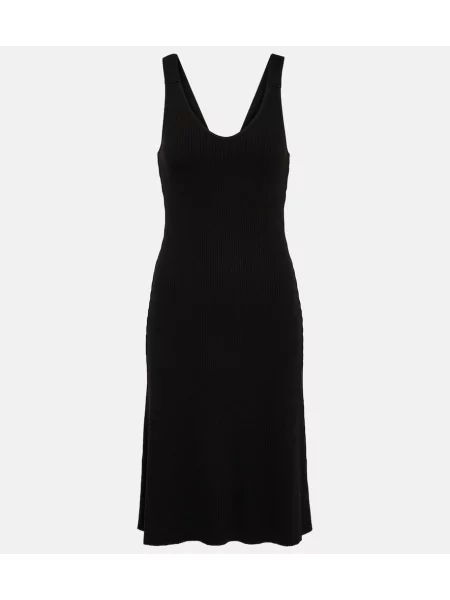 Rochie midi Vince până la genunchi de costum negru