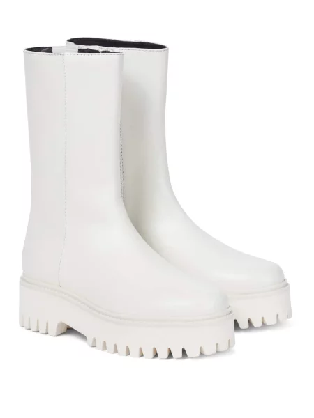 Botine Dorothee Schumacher din piele alb