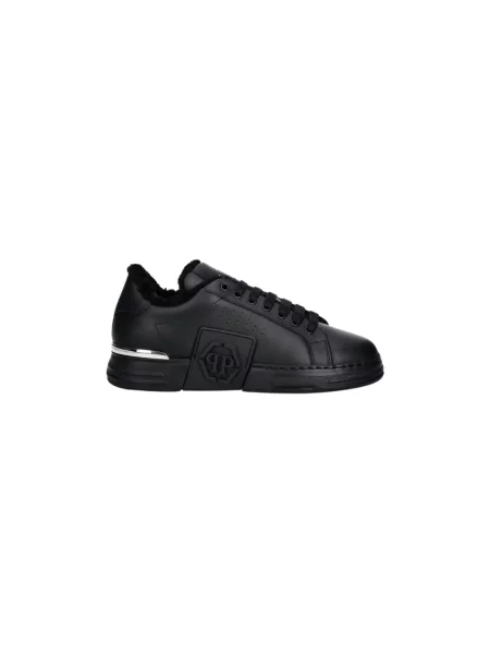 Sneakersy Philipp Plein skórzane czarne