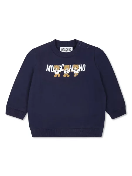 Bluza dziecięca Moschino niebieska