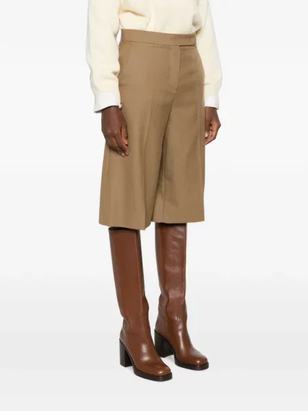 Pantaloni scurți Max Mara maro