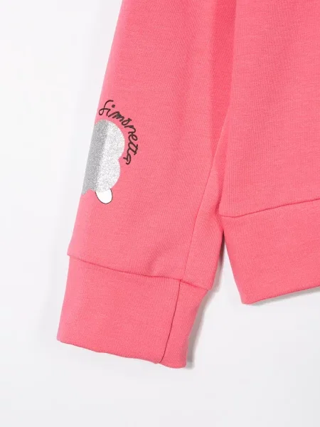 Bluza z kapturem dziecięca Simonetta różowa