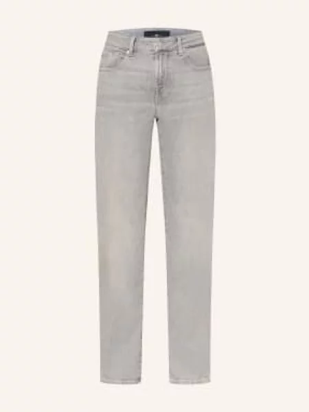 7 For All Mankind Proste Dżinsy Calie Straight grau