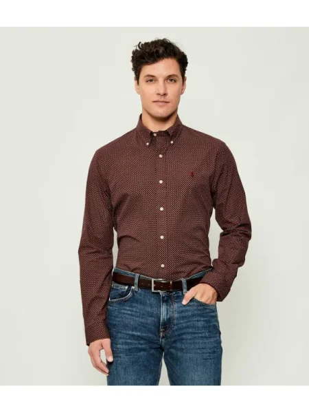 POLO RALPH LAUREN Cămașă | Custom slim fit alb