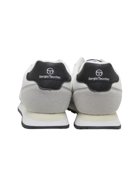 Sergio Tacchini Rövid szárú sportcipők Mile Mix világosszürke / fekete / gyöngyház-fehér fehér