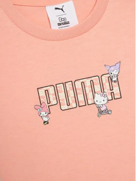 Puma Póló PUMA X Hello Kitty And Friends Koral Regular Fit