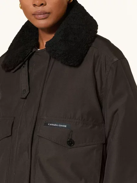 Canada Goose Péřové Bundy Scout tmavě hnědá