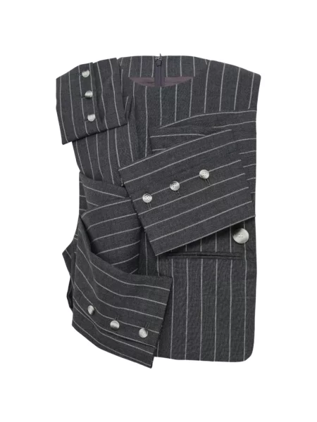 Top Enfold w paski szary