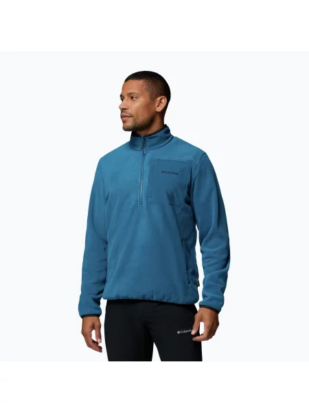 Hanorac din fleece Columbia din fleece albastru