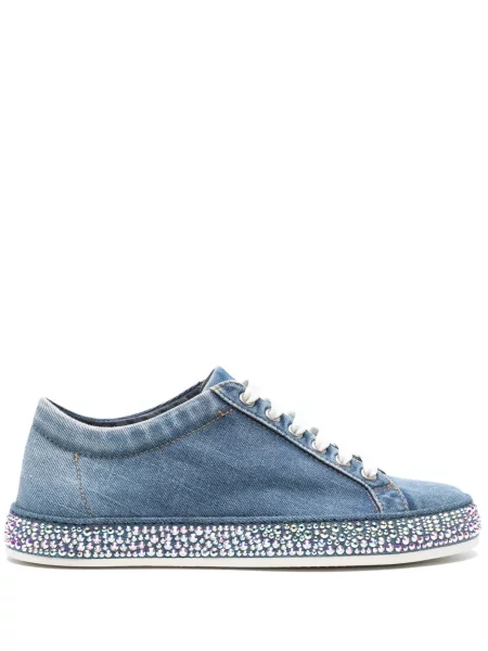 Sneakerși Le Silla de cristal albastru