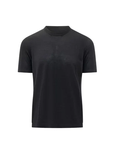 Krótki sweter Zegna czarny