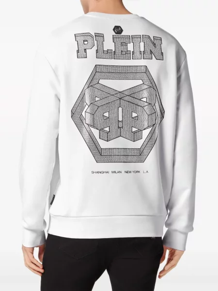 Džersis džemperis Philipp Plein balta