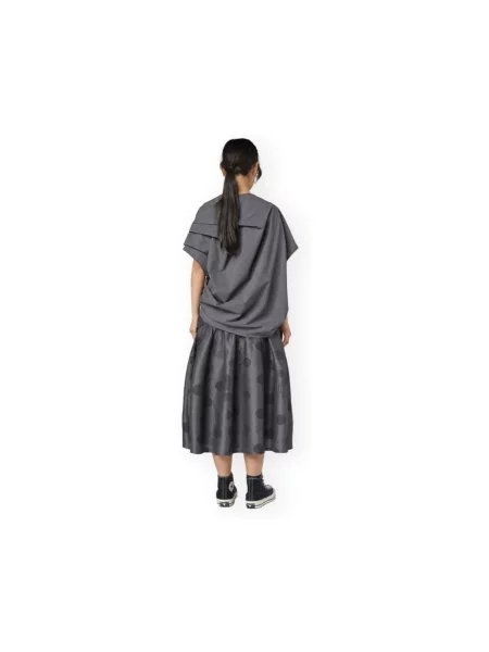 Fustă Wendy Trendy cu buline gri