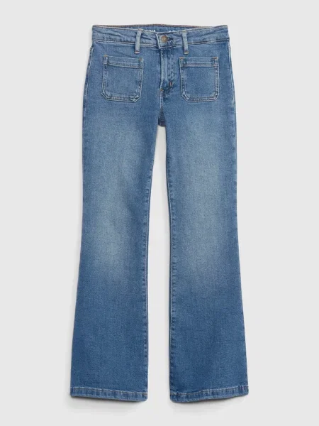 Pantaloni copii Gap gri