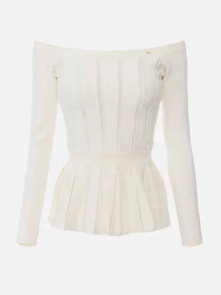 Свитер Elisabetta Franchi белый