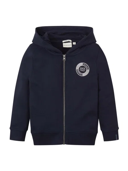 TOM TAILOR Hanorac bleumarin alb