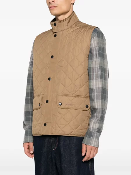 Matlasat vestă Barbour maro
