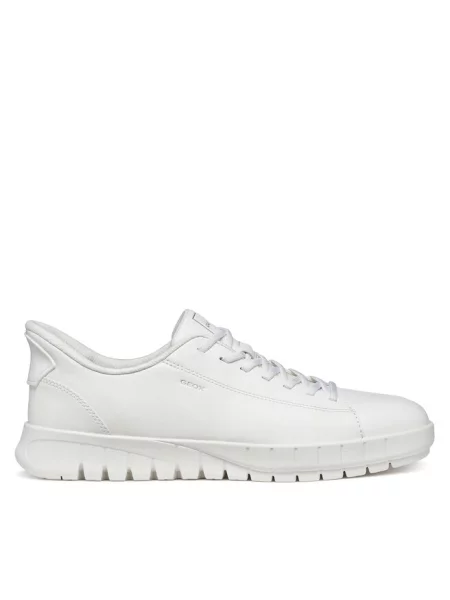 Sneakersy Geox białe