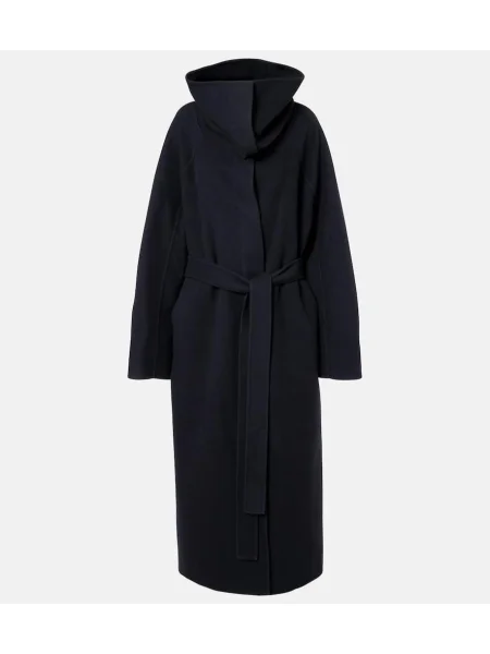 Płaszcz Calvin Klein Collection wełniany czarny