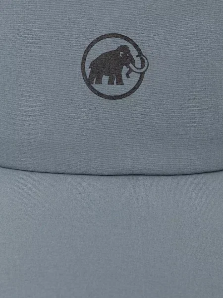 Однотонная кепка Mammut серая