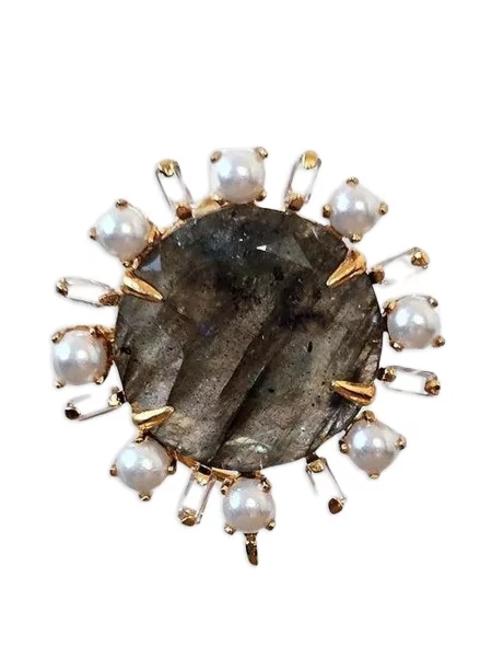 Σκουλαρίκια Bounkit Jewelry με μαργαριτάρια