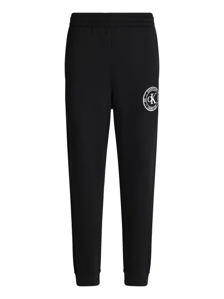 Calvin Klein Jeans Pantaloni negru alb