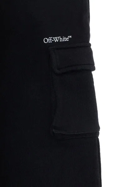 Spodnie dziecięce Off-white białe