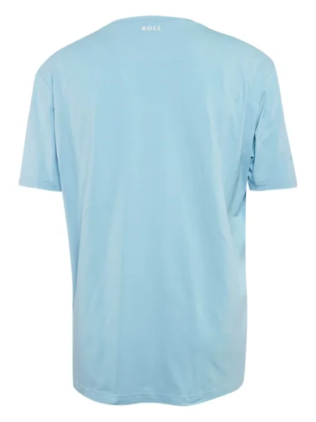 Tricou Boss cu imagine albastru