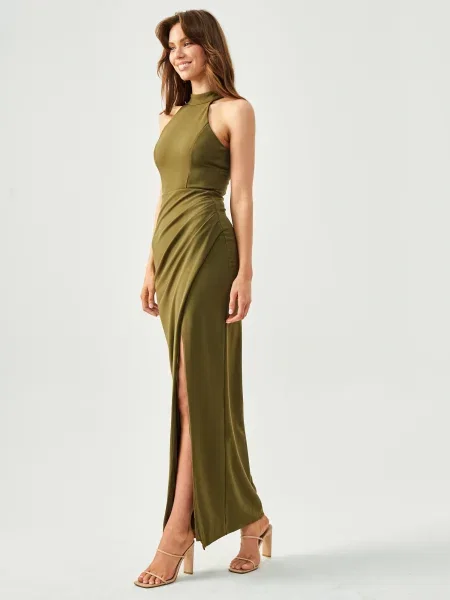 BWLDR Rochie Janey oliv